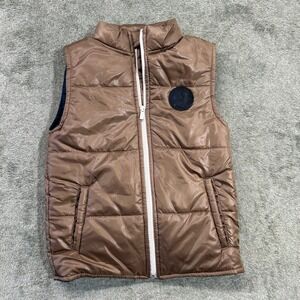 Youth‎ Puffer Vest, DKNY, Size 7/8, bronze